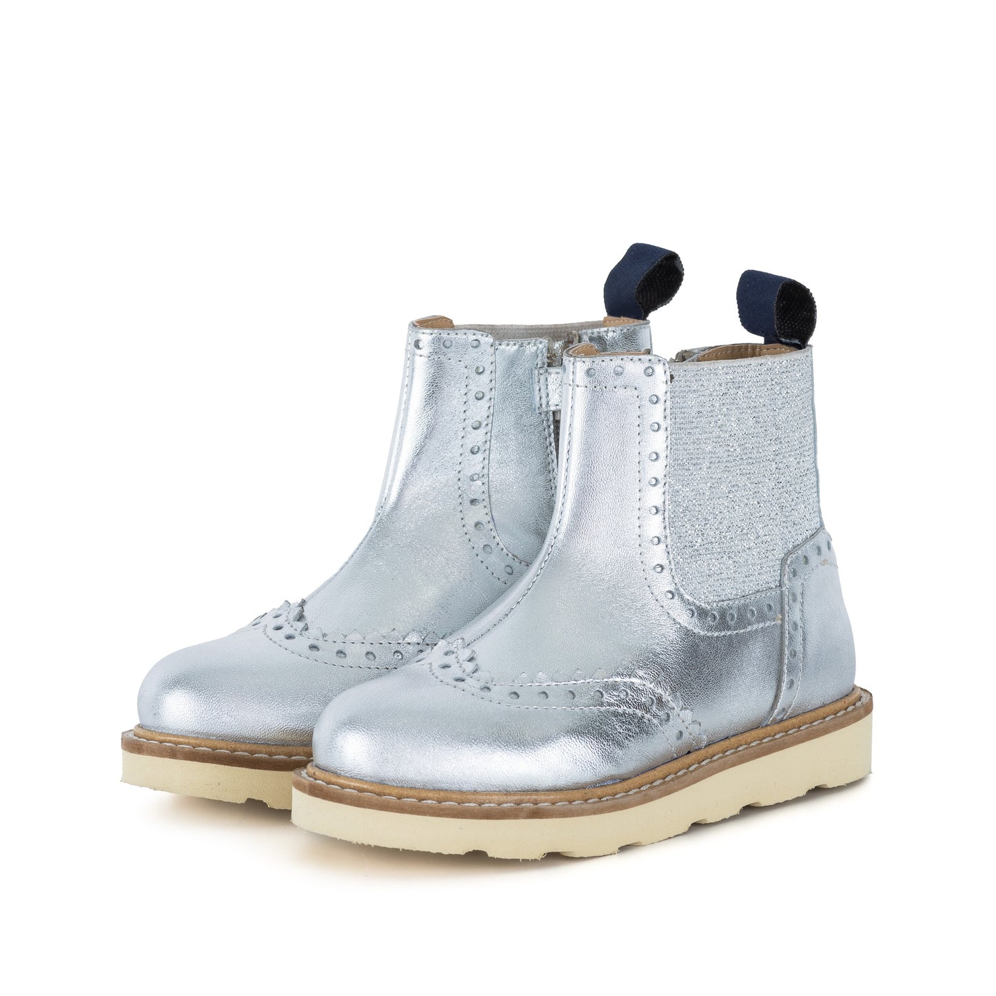 GS BLAKE CHILDRENS SILVER CHELSEA BOOT